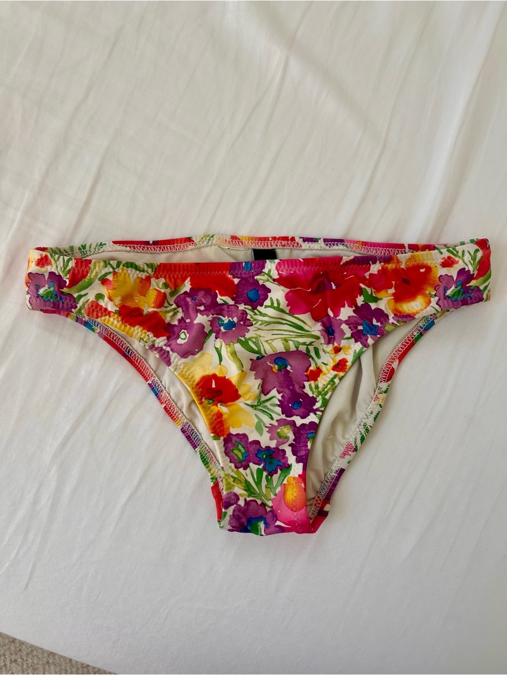 Floral Bikini Bottoms in Multi-Color